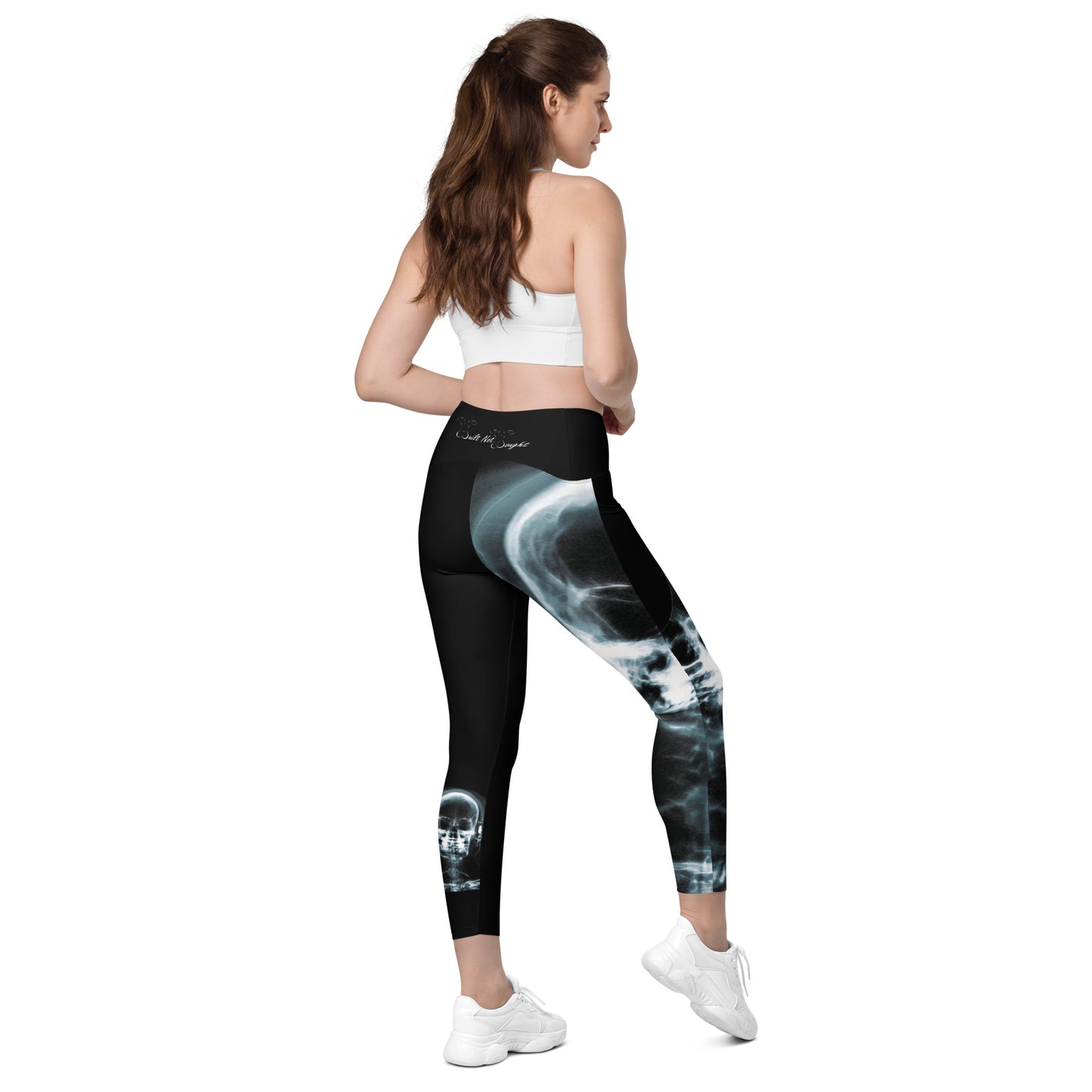 SKULL Crossover leggings