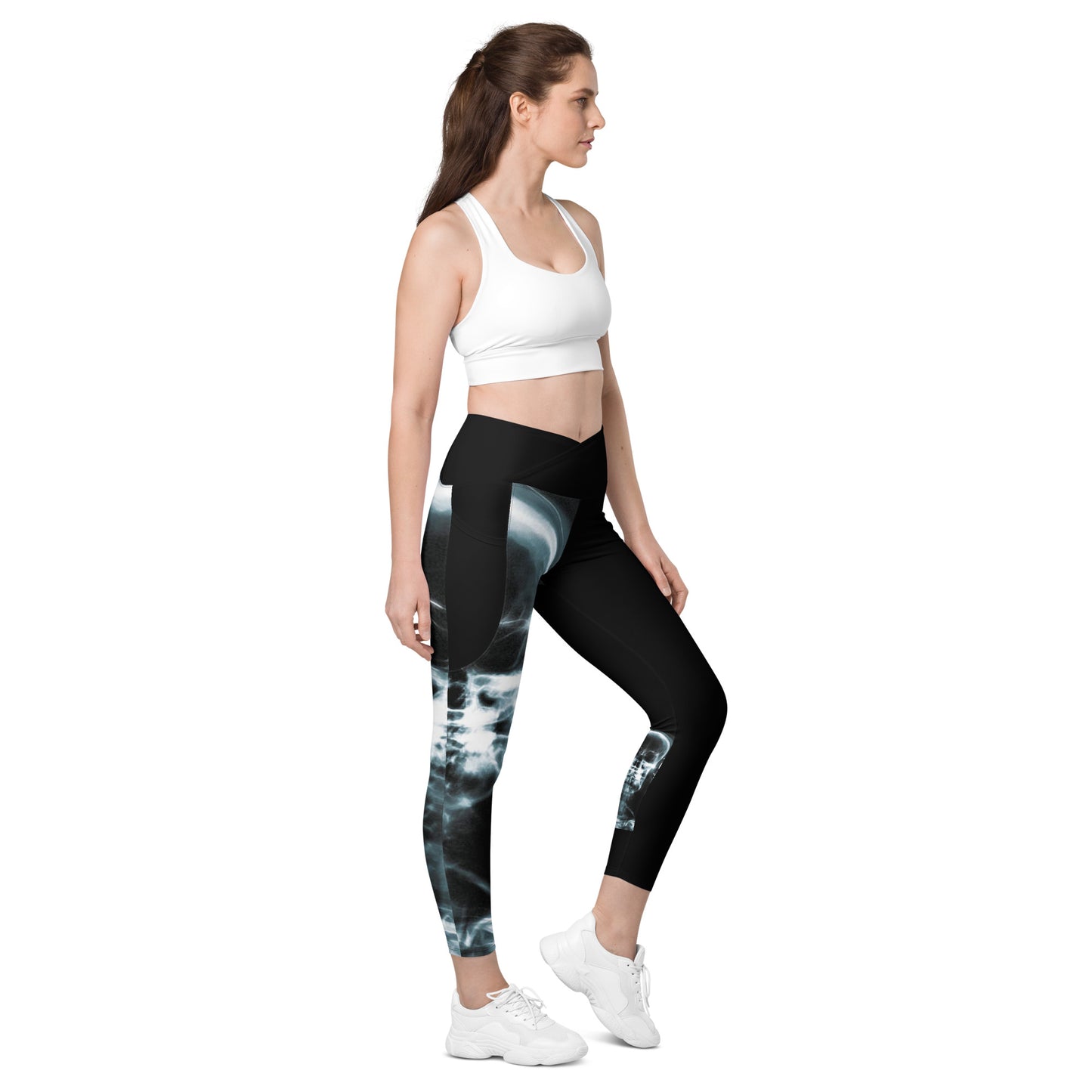 SKULL Crossover leggings
