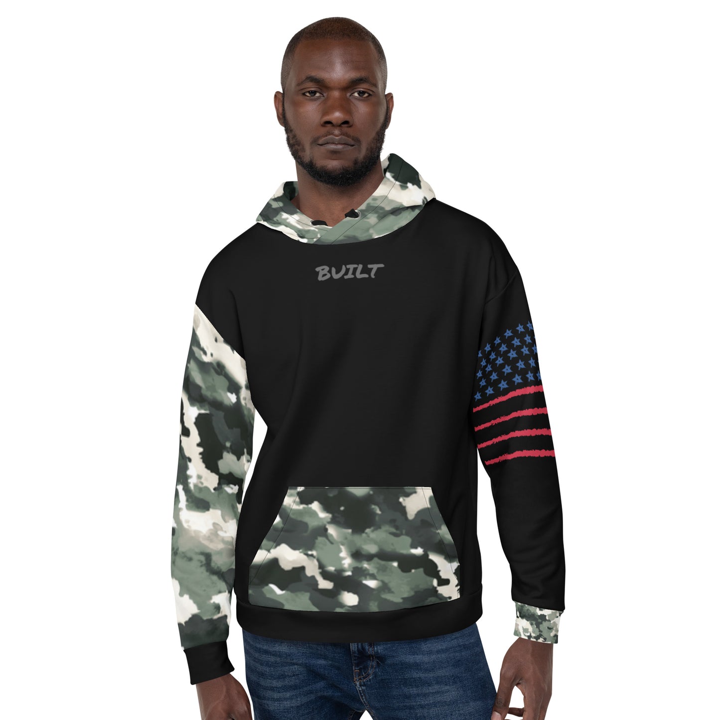 CAMO BUILT Hoodie