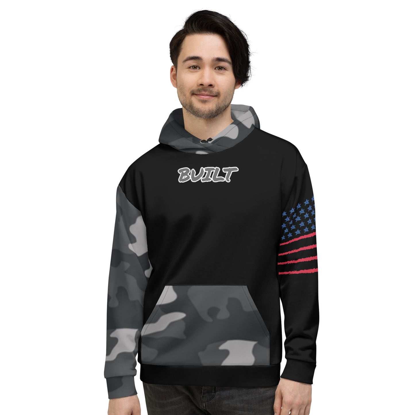 BLACK CAMO Unisex Hoodie