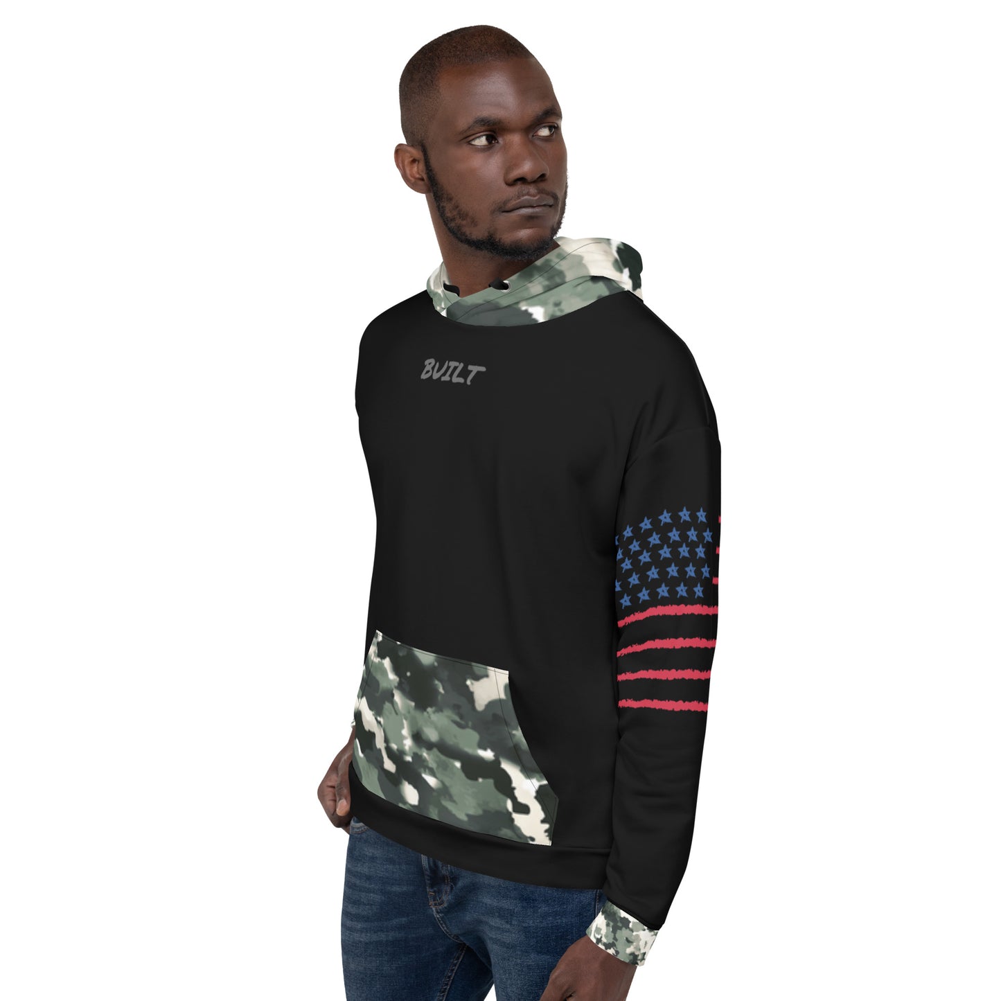 CAMO BUILT Hoodie