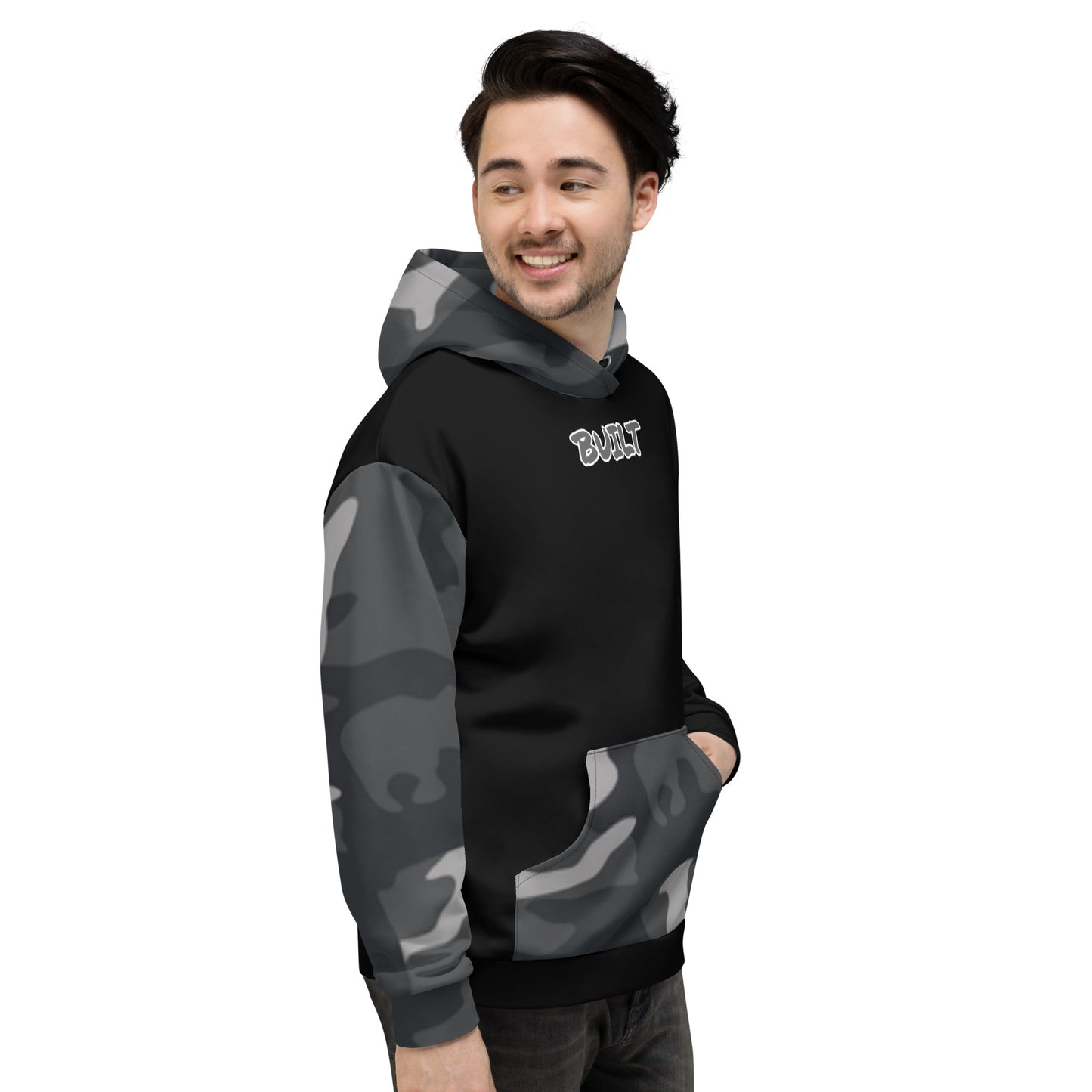 BLACK CAMO Unisex Hoodie