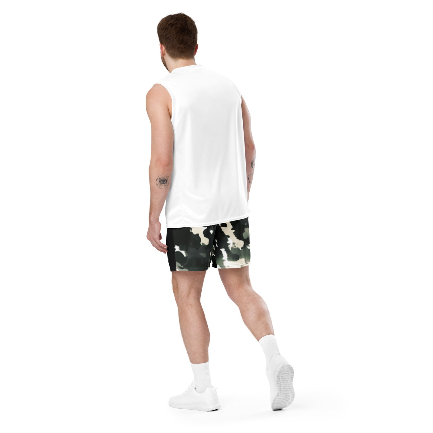 CAMO mesh shorts