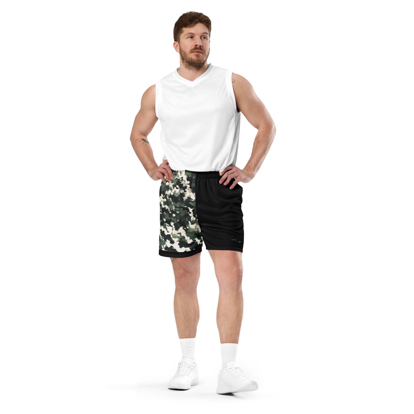 CAMO mesh shorts