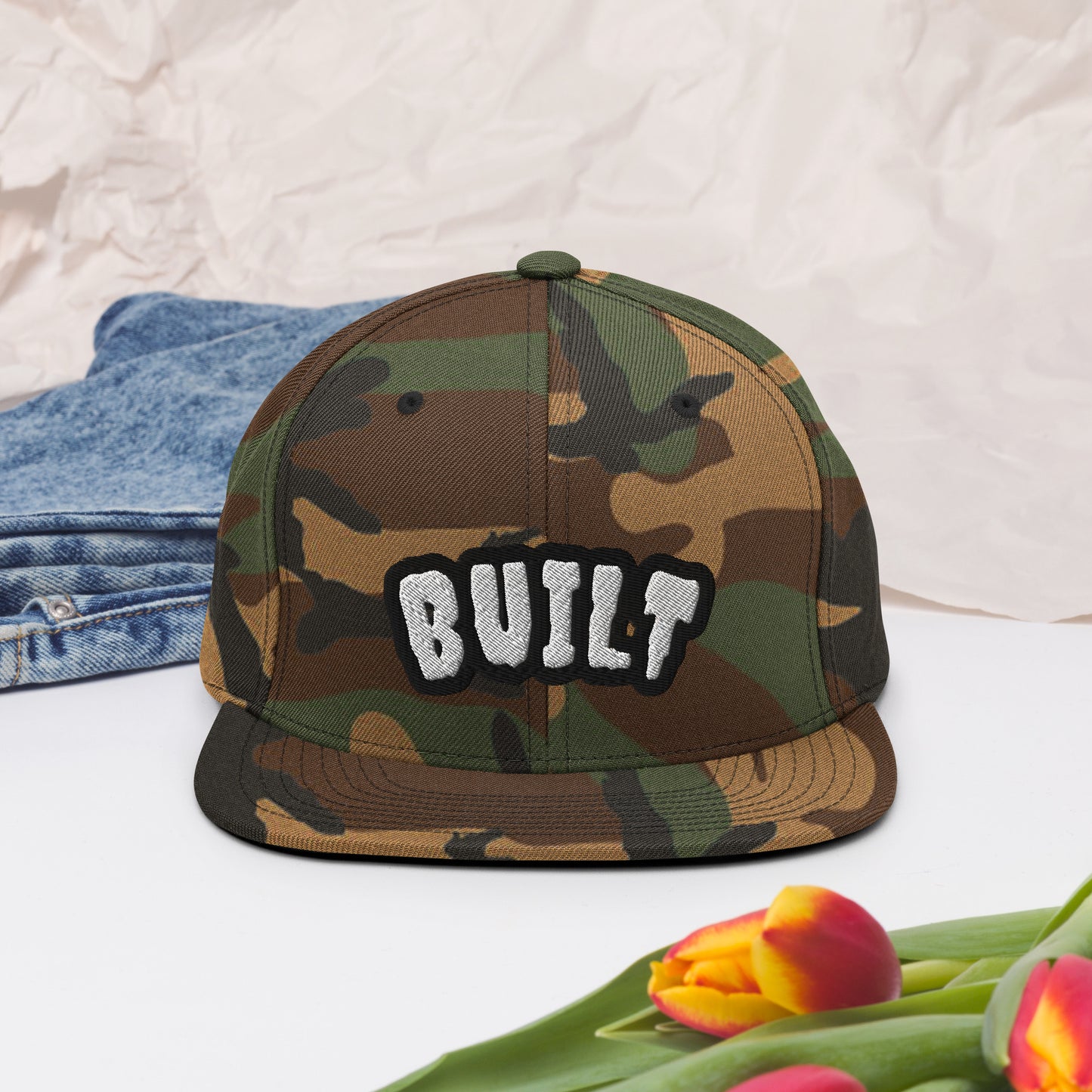 BUILT Snapback Hat