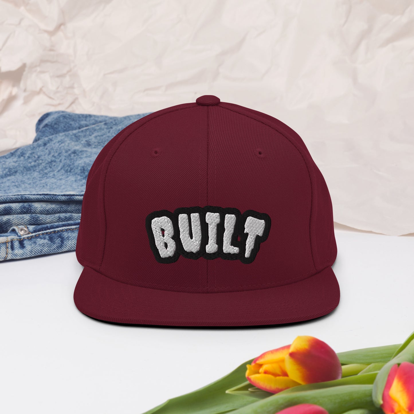 BUILT Snapback Hat