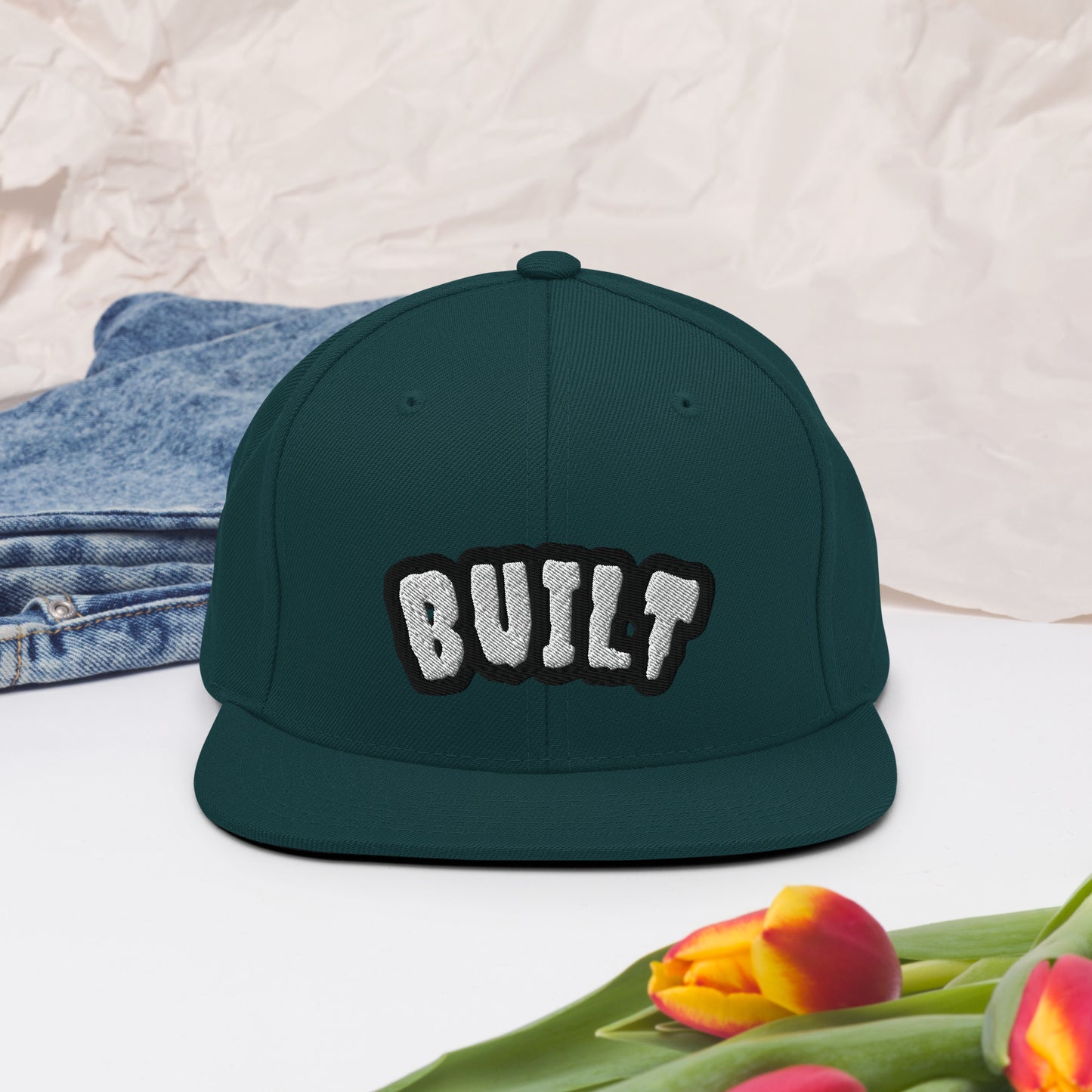 BUILT Snapback Hat