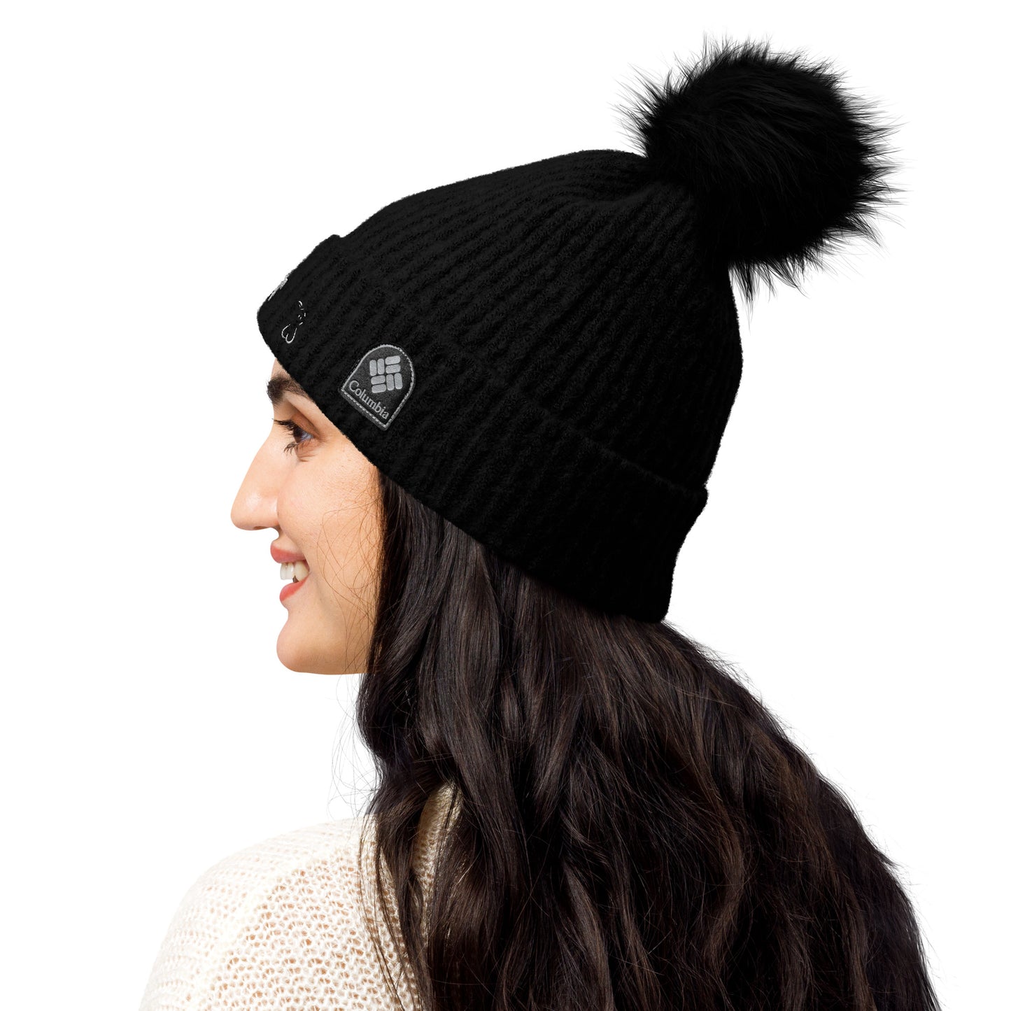 Columbia BUILT pom-pom beanie (WOMENS)