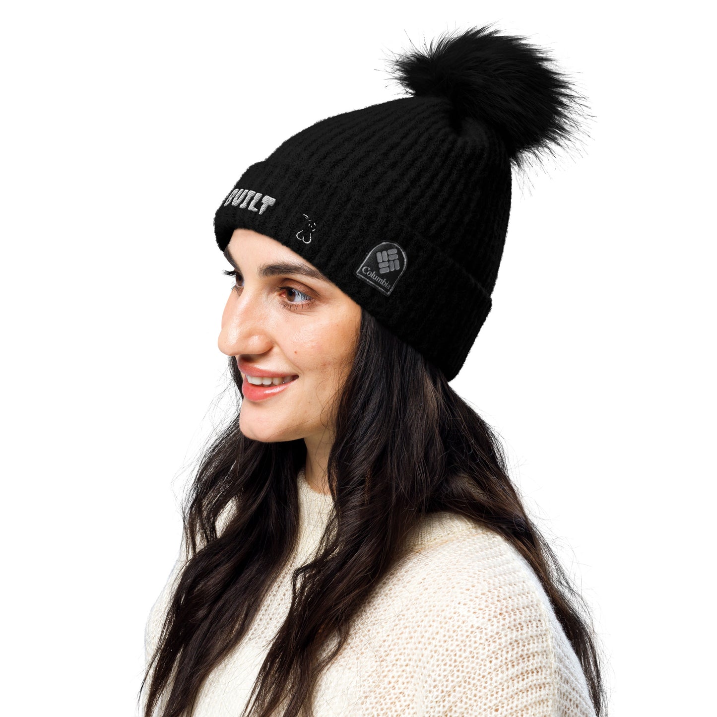 Columbia BUILT pom-pom beanie (WOMENS)