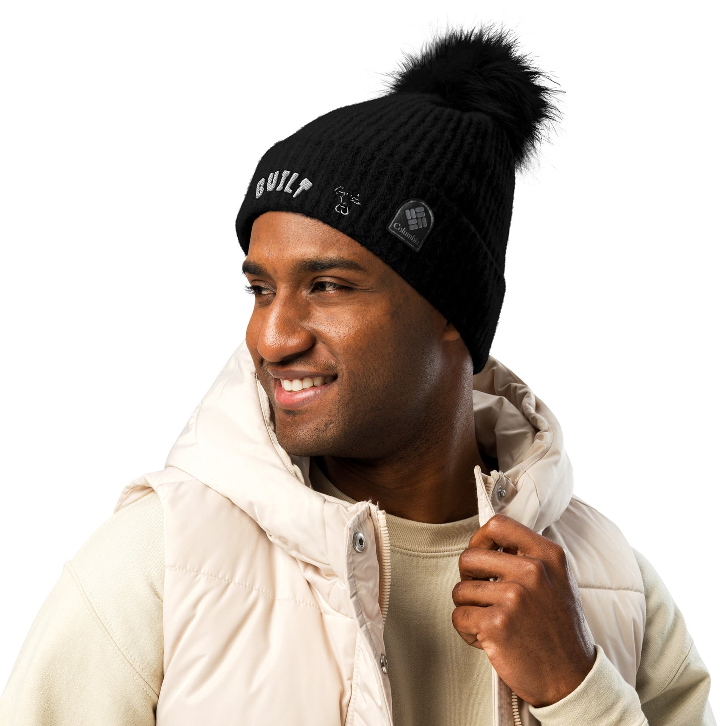 Columbia BUILT pom-pom beanie (MENS)