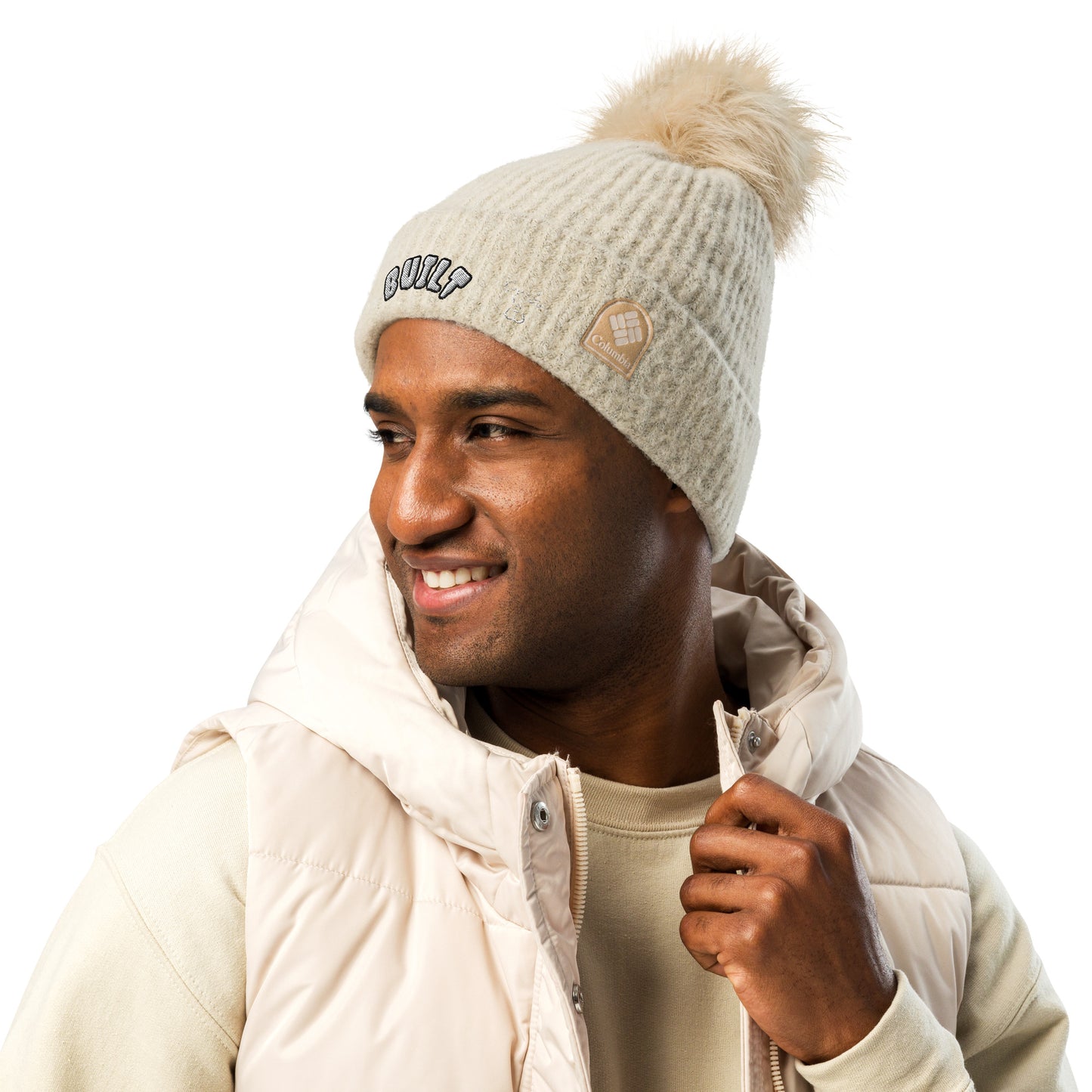 Columbia BUILT pom-pom beanie (MENS)