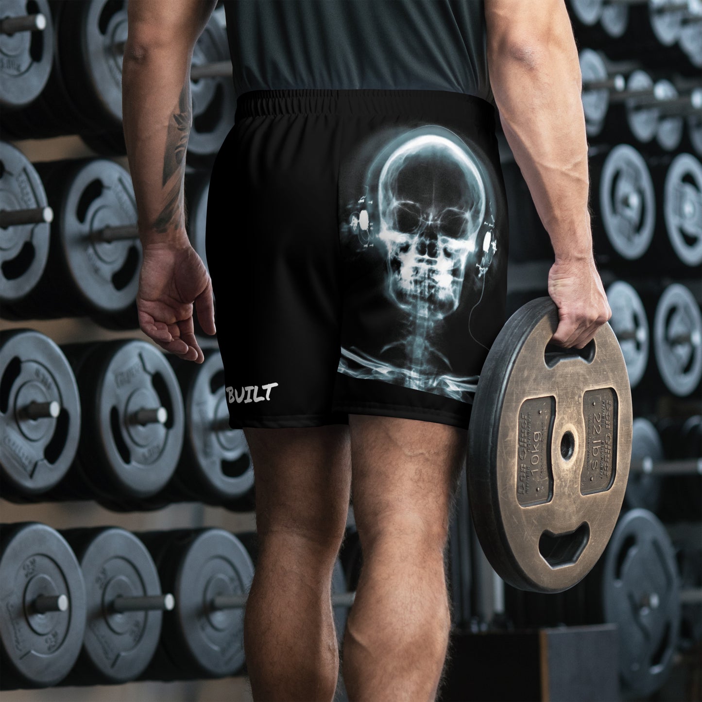 SKULL Athletic Long Shorts