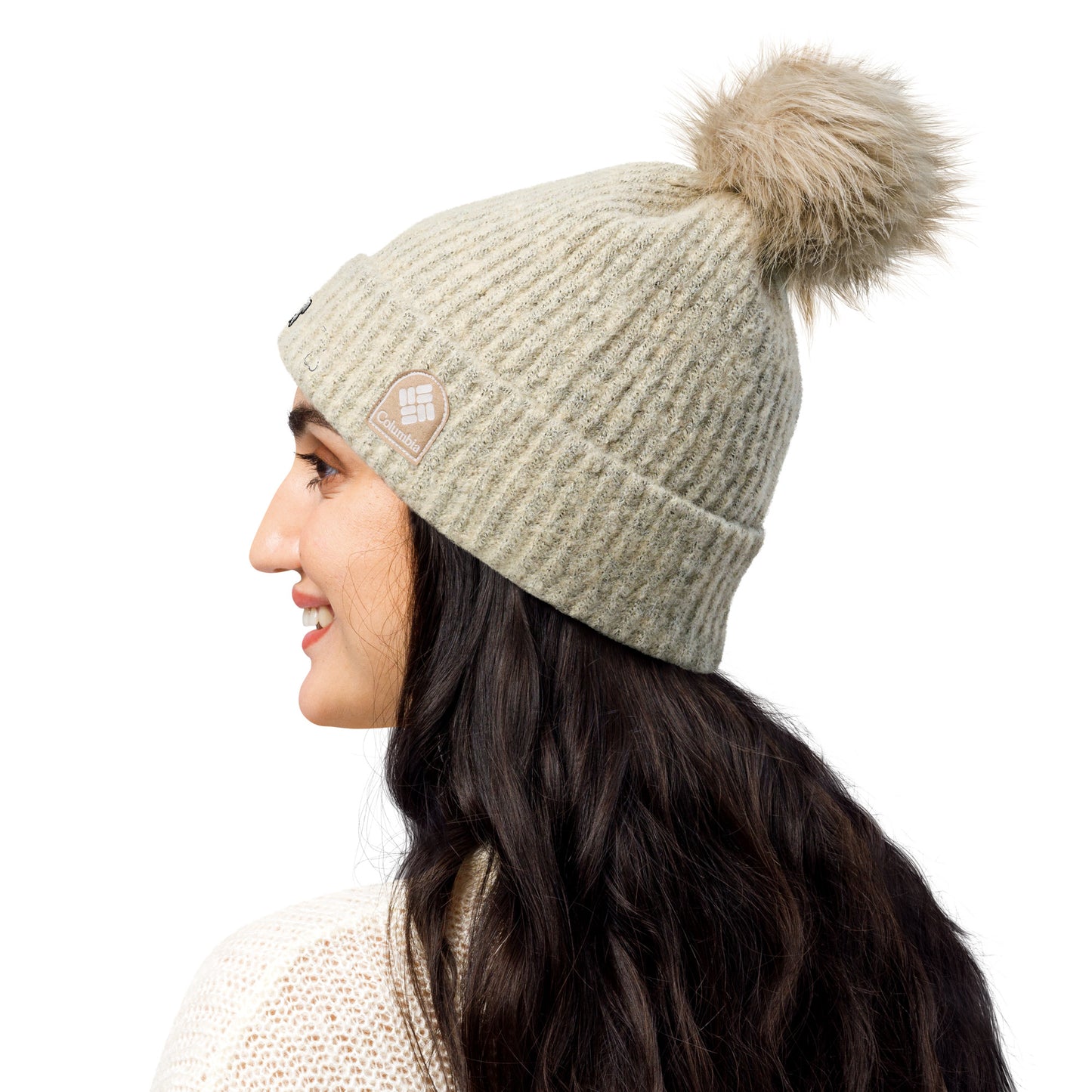 Columbia BUILT pom-pom beanie (WOMENS)